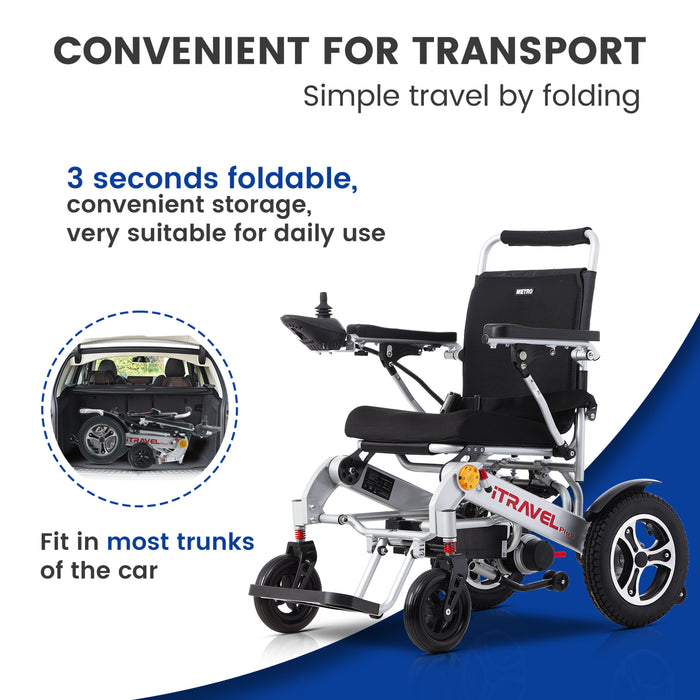 MetroMobility iTravel Plus Electric Wheelchair