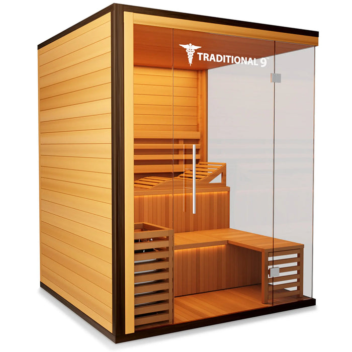 Traditional9Plus - Indoor Sauna - 6 Person - MobilityActive