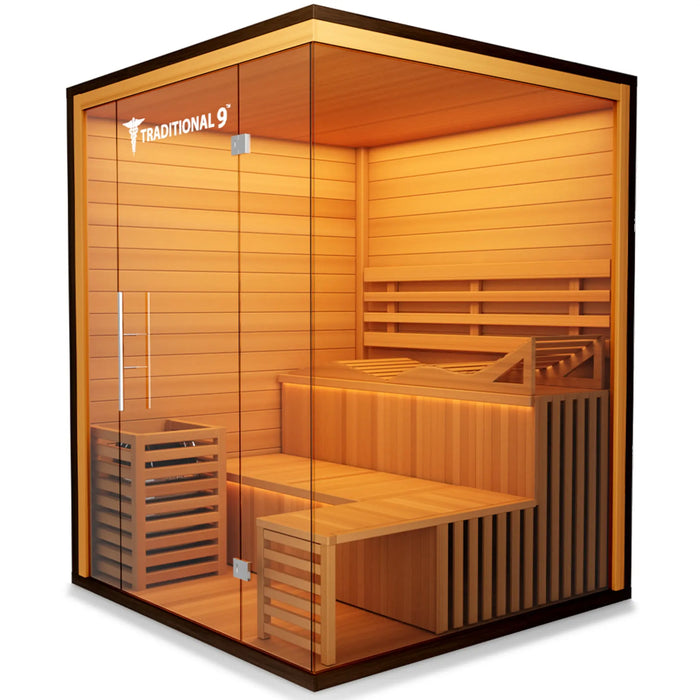 Traditional9Plus - Indoor Sauna - 6 Person - MobilityActive