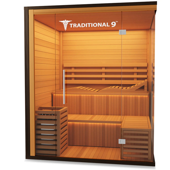 Traditional9Plus - Indoor Sauna - 6 Person - MobilityActive