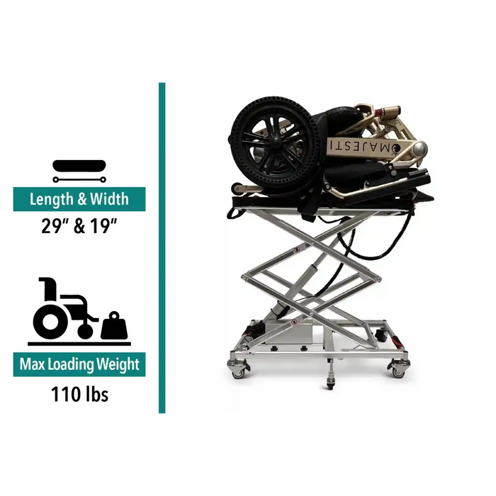 ComfyGo GO-Lift Portable Lift For Electric Wheelchairs And Scooters - MobilityActive -  ComfyGO