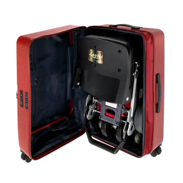 Luggie Suitcase - Mobility Scooter Travel Case - MobilityActive -  FreeRider USA