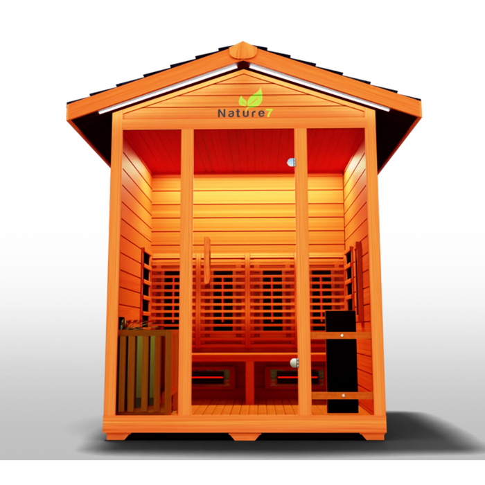 Nature7 - Outdoor Sauna - 4 Person - MobilityActive -  Medical Breakthrough