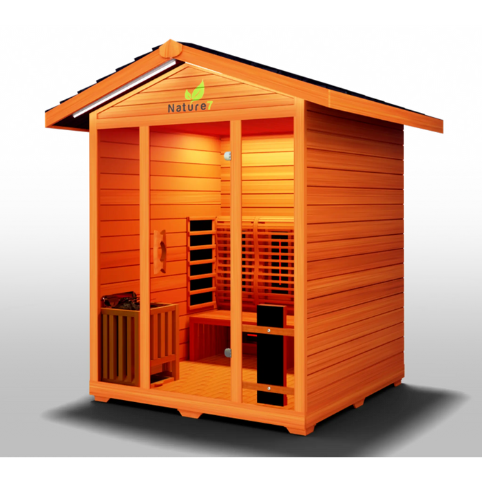 Nature7 - Outdoor Sauna - 4 Person - MobilityActive -  Medical Breakthrough