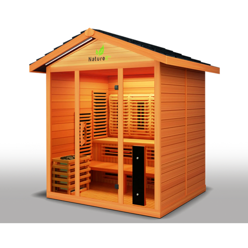 Nature8Plus - Outdoor Sauna - 6 Person - MobilityActive -  Medical Breakthrough