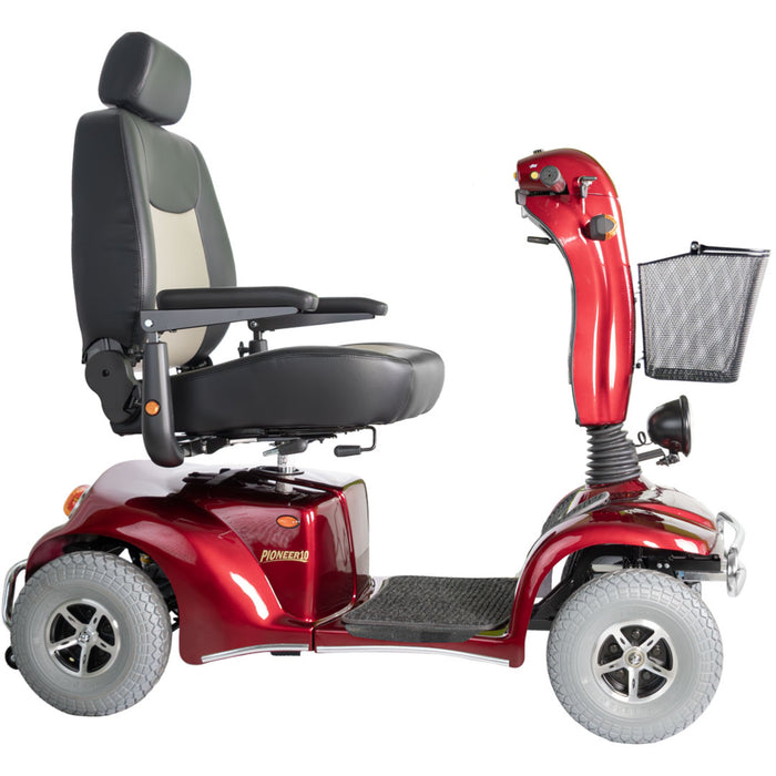 Merits Pioneer 10 (S341) - Heavy Duty Mobility Scooter - MobilityActive -  Merits