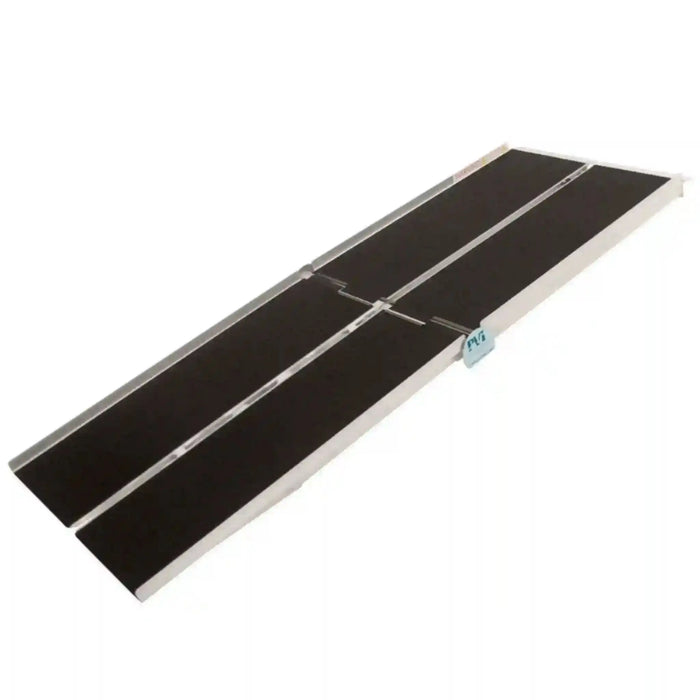 PVI Multifold Reach Ramp (6ft to 8ft Aluminum) - MADE IN USA - MobilityActive -  PVI Manufacturing