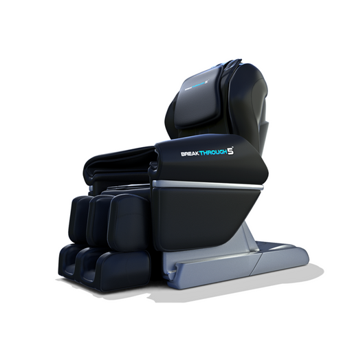 Medical Breakthrough 5 massage chair front facing on angle to left