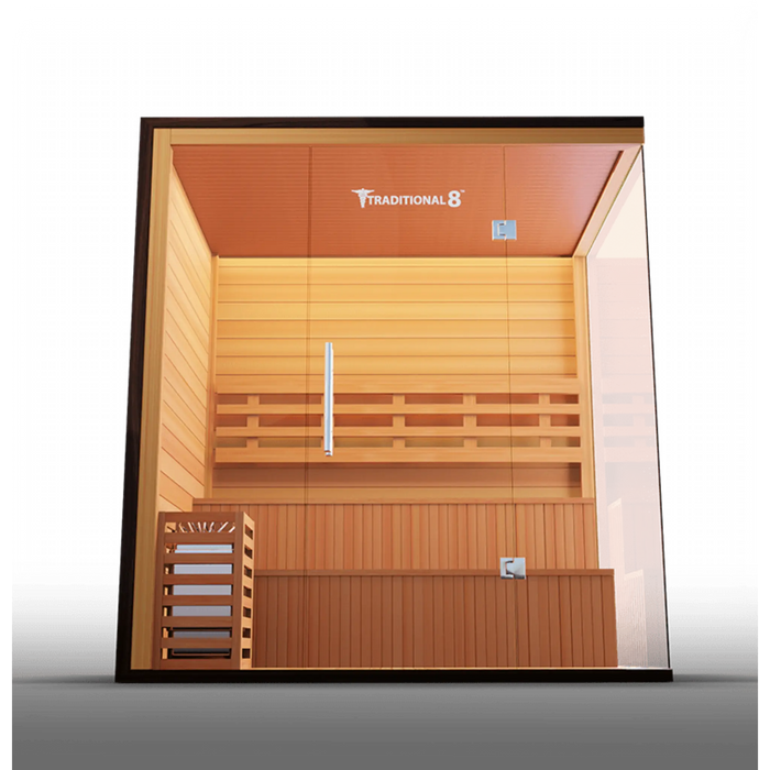 Traditional8Plus - Indoor Sauna - 6 Person - MobilityActive- Medical Breakthrough