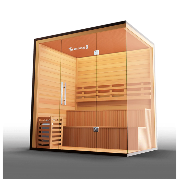 Traditional8Plus - Indoor Sauna - 6 Person - MobilityActive- Medical Breakthrough