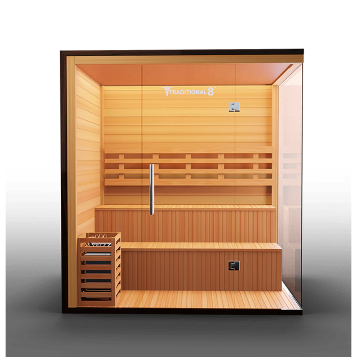 Traditional8Plus - Indoor Sauna - 6 Person - MobilityActive- Medical Breakthrough