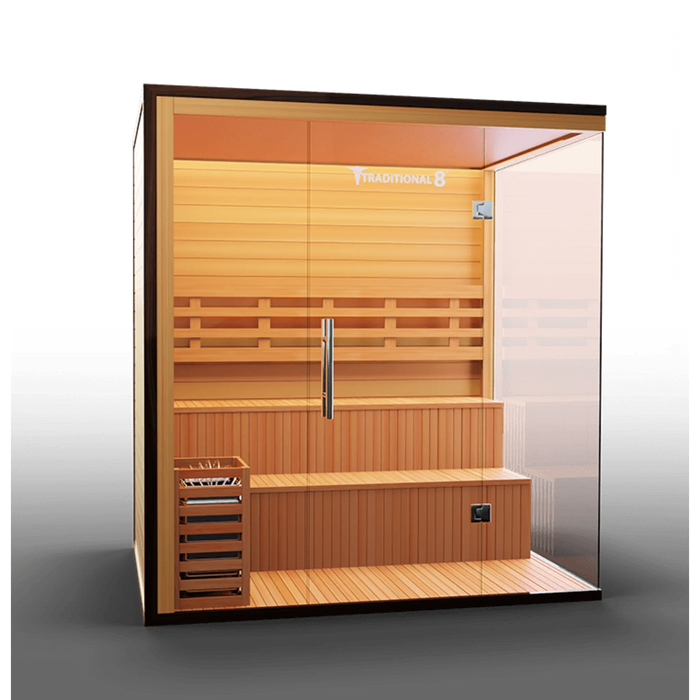 Traditional8Plus - Indoor Sauna - 6 Person - MobilityActive- Medical Breakthrough