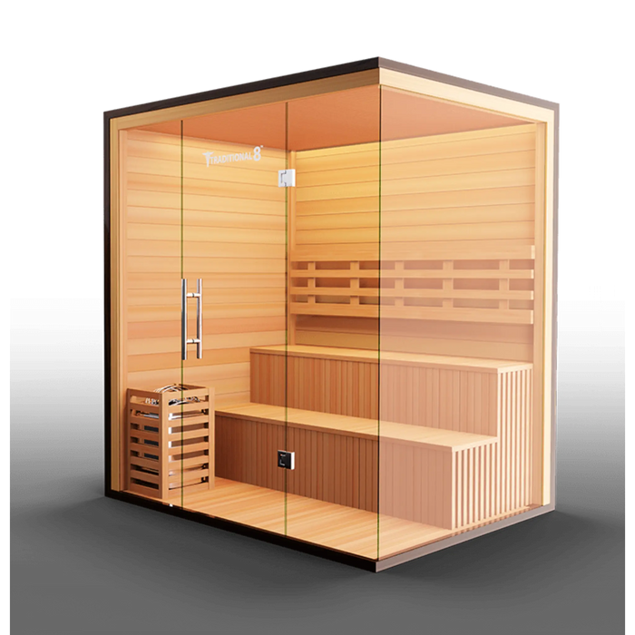 Traditional8Plus - Indoor Sauna - 6 Person - MobilityActive- Medical Breakthrough