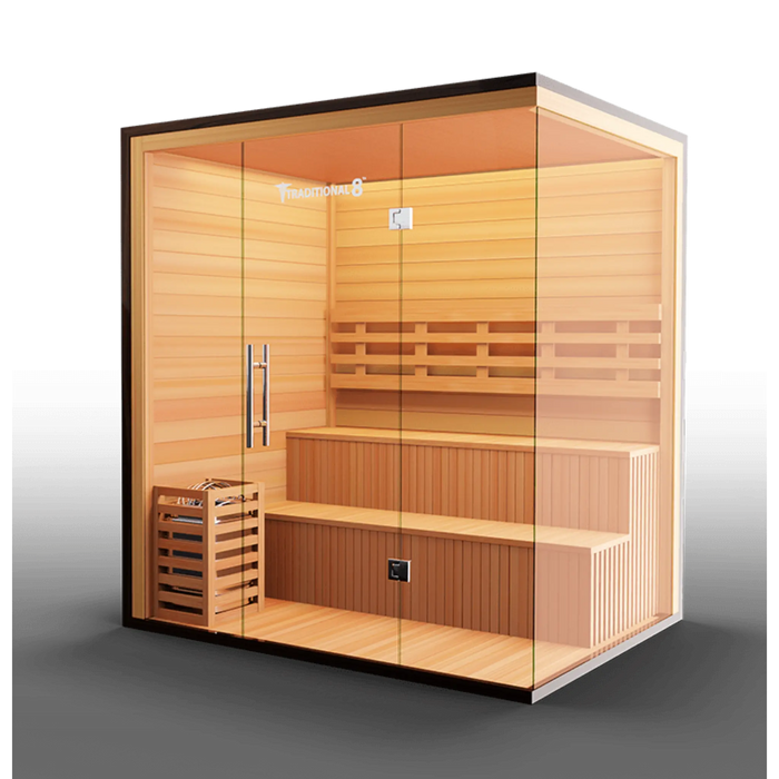 Traditional8Plus - Indoor Sauna - 6 Person - MobilityActive- Medical Breakthrough