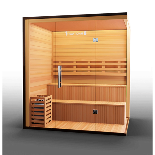 Traditional8Plus - Indoor Sauna - 6 Person - MobilityActive- Medical Breakthrough