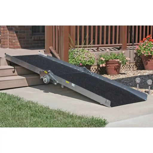 PVI Wheel-a-Bout Ramp (10ft to 12ft Aluminum) - MADE IN USA - MobilityActive -  PVI Manufacturing